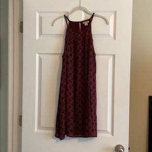 Sleeveless chiffon sundress